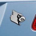 University of Louisville Cardinals 3D Chromed Metal Car Emblem