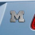 University of Michigan Wolverines 3D Chromed Metal Car Emblem