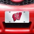 Wisconsin Badgers Inlaid License Plate