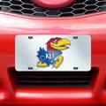 Kansas Jayhawks Inlaid License Plate