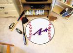 University of Evansville Purple Aces Baseball Rug