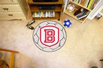 Bradley University Braves Soccer Ball Rug