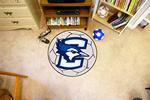Creighton University Bluejays Soccer Ball Rug