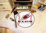 Elon University Phoenix Baseball Rug
