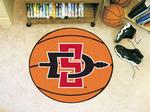 San Diego State University Aztecs Basketball Rug