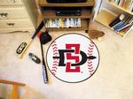 San Diego State University Aztecs Baseball Rug