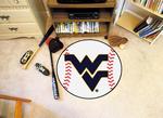 West Virginia University Mountaineers Baseball Rug