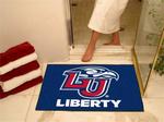 Liberty University Flames All-Star Rug - Blue