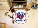 Liberty University Flames Baseball Rug