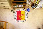 Pittsburg State University Gorillas Soccer Ball Rug