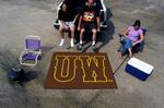 University of Wyoming Cowboys Tailgater Rug - UW Logo