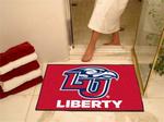 Liberty University Flames All-Star Rug - Red