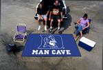 Duke University Blue Devils Man Cave Ulti-Mat Rug - Devil Head