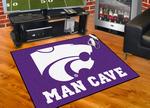 Kansas State University Wildcats All-Star Man Cave Rug