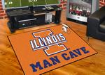 University of Illinois Fighting Illini All-Star Man Cave Rug