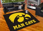 University of Iowa Hawkeyes All-Star Man Cave Rug