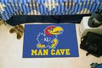 University of Kansas Jayhawks Man Cave Starter Rug