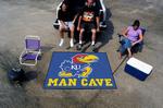 University of Kansas Jayhawks Man Cave Tailgater Rug