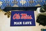 University of Mississippi Rebels Man Cave Starter Rug