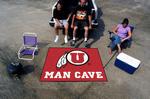 University of Utah Utes Man Cave Tailgater Rug