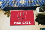 University of Wisconsin - Madison Badgers Man Cave Starter Rug