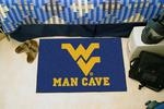 West Virginia University Mountaineers Man Cave Starter Rug