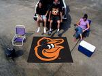 Baltimore Orioles Tailgater Rug - Cartoon Bird