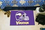 Minnesota Vikings Starter Rug - Helmet Logo
