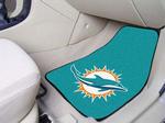 Miami Dolphins Carpet Car Mats
