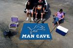 Detroit Lions Man Cave Tailgater Rug