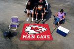 Kansas City Chiefs Man Cave Tailgater Rug
