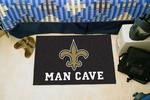 New Orleans Saints Man Cave Starter Rug