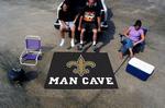 New Orleans Saints Man Cave Tailgater Rug