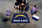 San Diego Chargers Man Cave Tailgater Rug
