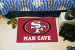San Francisco 49ers Man Cave Starter Rug