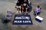 Seattle Seahawks Man Cave Tailgater Rug
