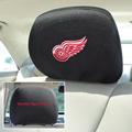 Detroit Red Wings 2-Sided Headrest Covers - Set of 2