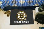Boston Bruins Man Cave Starter Rug