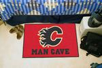 Calgary Flames Man Cave Starter Rug