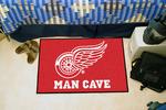 Detroit Red Wings Man Cave Starter Rug