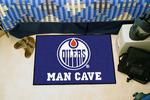 Edmonton Oilers Man Cave Starter Rug