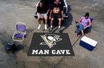 Pittsburgh Penguins Man Cave Tailgater Rug