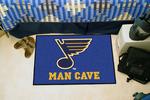 St. Louis Blues Man Cave Starter Rug
