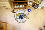 Kent State University Golden Flashes Soccer Ball Rug