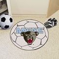 University of Maine Black Bears Soccer Ball Rug