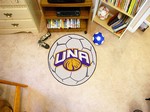 University of North Alabama Lions Soccer Ball Rug