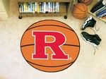 Rutgers University Scarlet Knights Basketball Rug