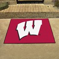 University of Wisconsin-Madison Badgers All-Star Rug - W Logo