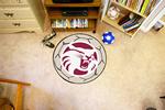 Cal State Chico Wildcats Soccer Ball Rug