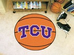 Texas Christian University Horned Frogs Basketball Rug